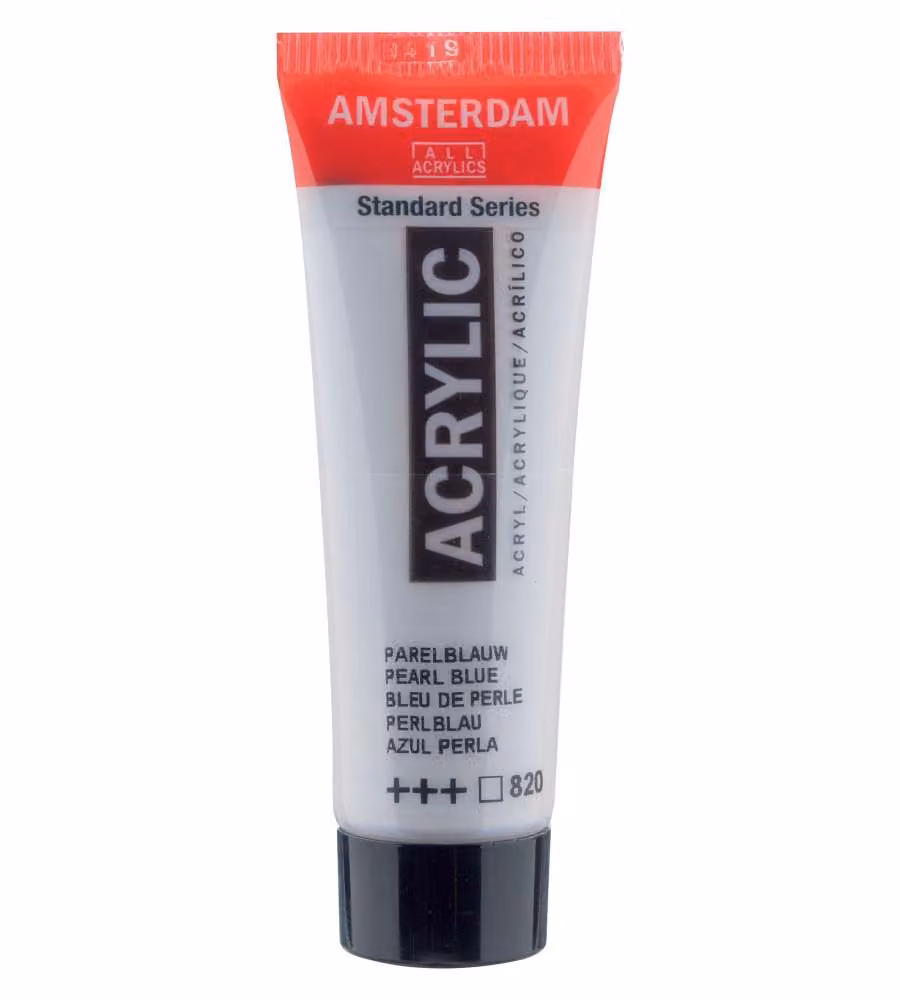 Colore acrilico Amsterdam Acrylic 20 ml blu perlato