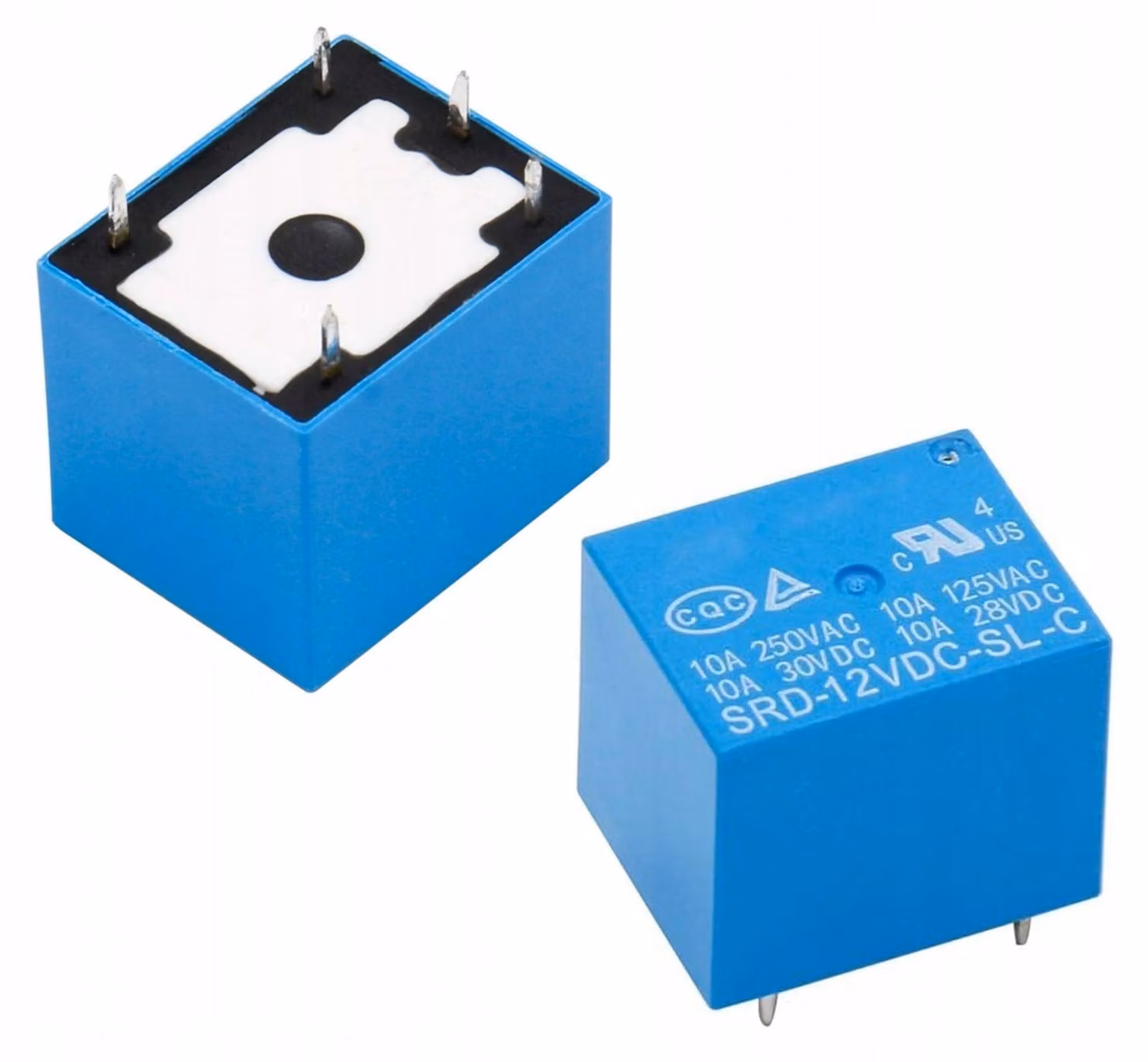 Relè SRD-12VDC-SL-C | 1x contatto di commutazione NC/NO | bobina 12V DC | 10A 240VAC / 30VDC | Relè elettronico