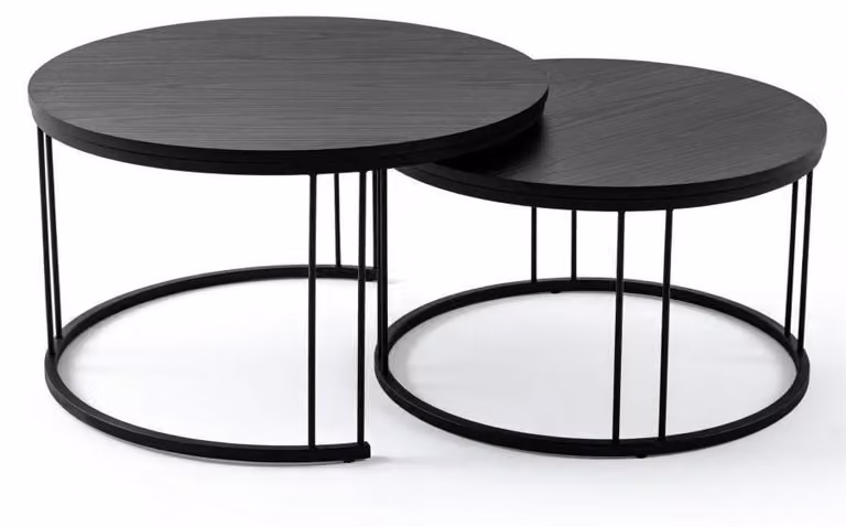 Designer Couchtisch Beistelltisch Luxus Tisch Wohnzimmertisch 2tlg Kaffeetisch