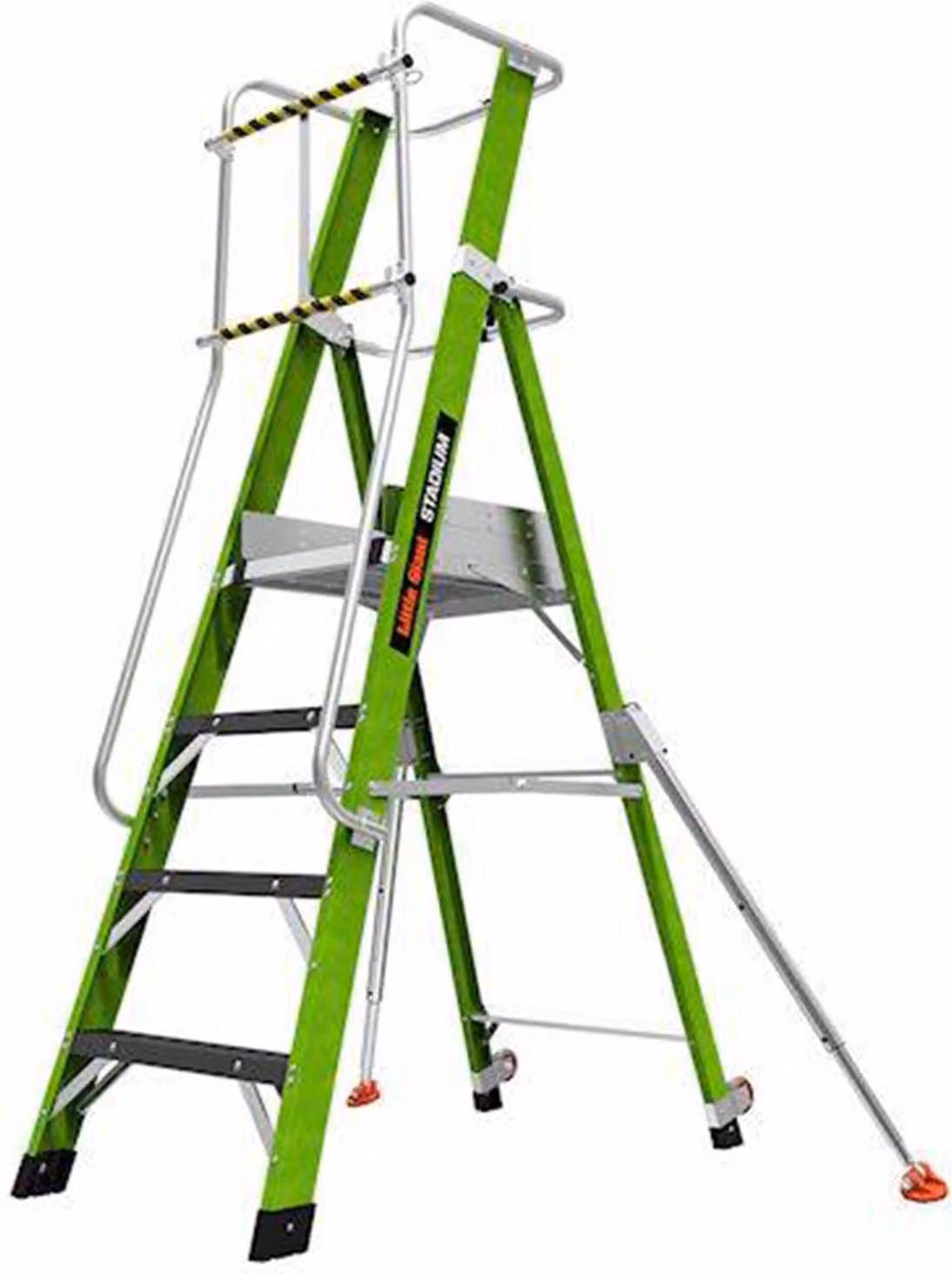 Scala a piattaforma Little Giant Stadium a 4 gradini