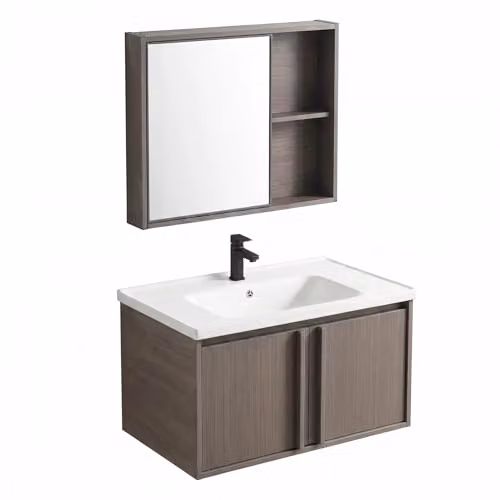 Rea - Set di mobili da bagno con lavabo Gama T25023 KJM 70CM - 47 x 70 x 44 cm