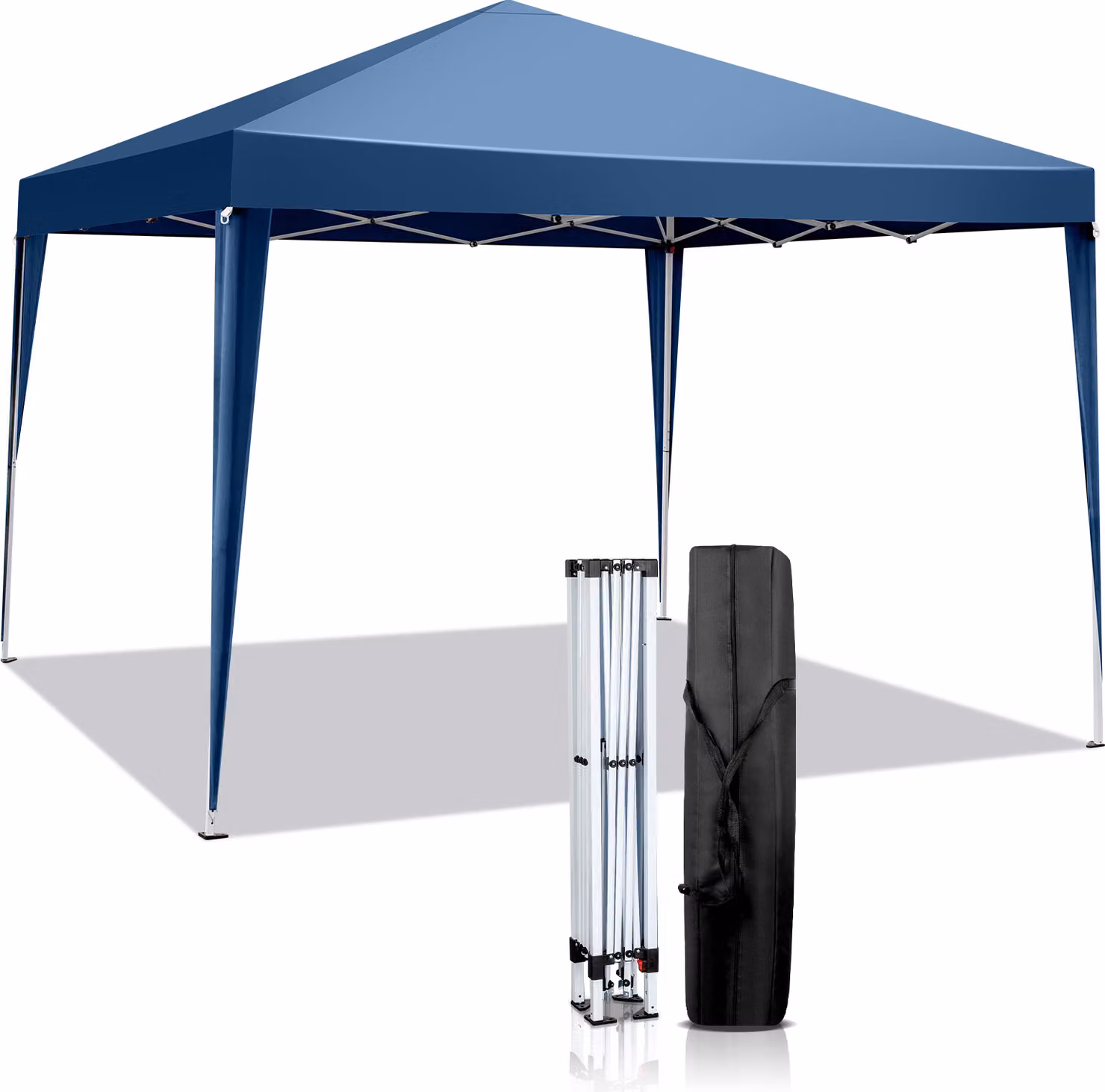 FCH 3 x 3 m gazebo pieghevole Tenda da giardino impermeabile con borsa Blu