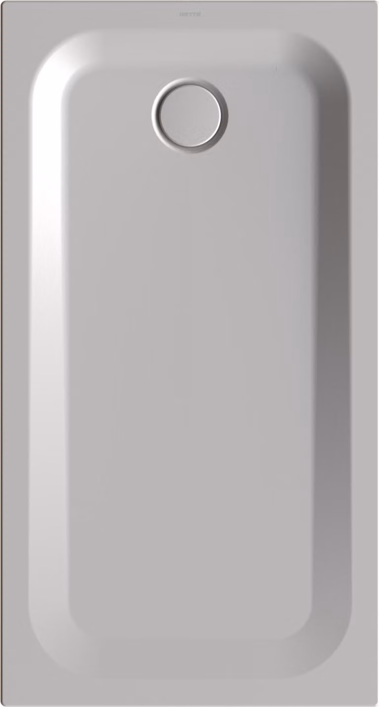Receveur de douche rectangulaire BetteUltra avec support de baignoire minimum, 1300x700x35mm, 5784-413T1, 5784-413T1