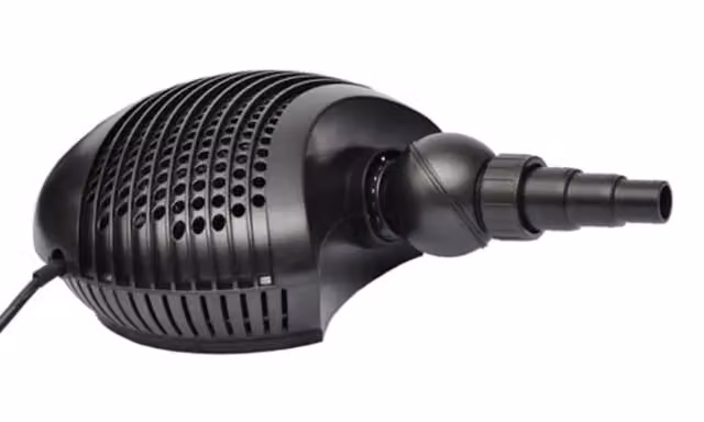 Pompa per laghetto CFW7697333 nera con portata 8000 l/h – 1