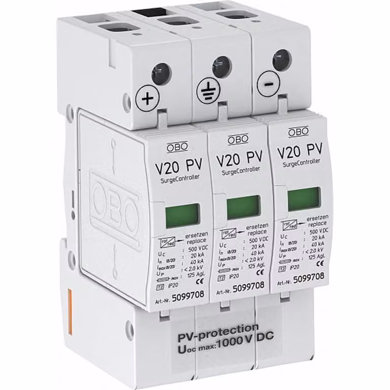 OBO BETTERMANN V20-C/3-PH-1000 Controllore di sovratensione V20