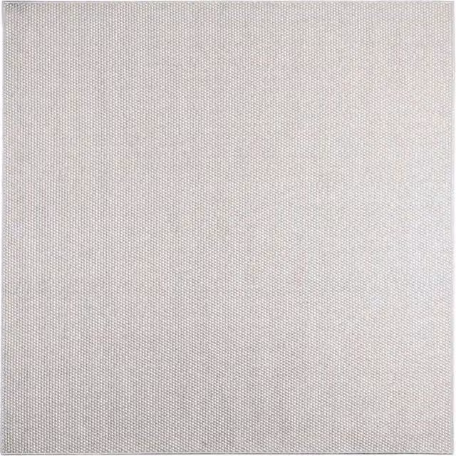 Tappeto per area LUGO beige e grigio 240 x 240 cm in poliestere
