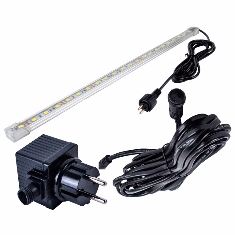 KÖHKO® Illuminazione LED impermeabile per cascata da 60 cm – 24001-060LED