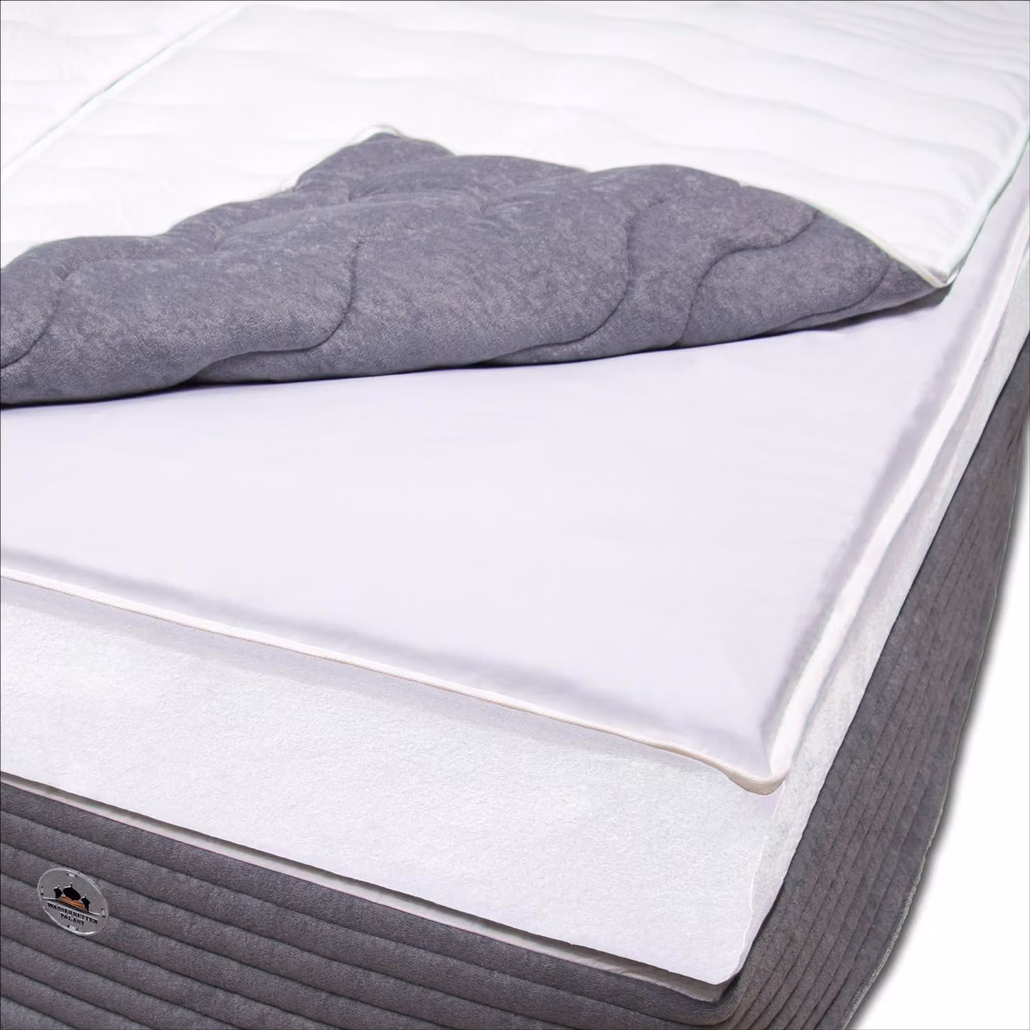Coprimaterasso per letti ad acqua, dimensioni 200x220 cm, con elastico