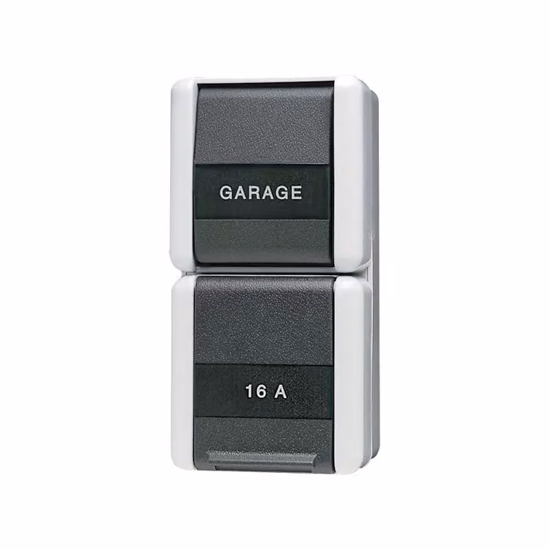 JUNG Bilanciere e coperchio a cerniera 876NAW WG800 IP44 m