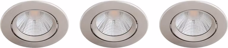 Philips Functional Apparecchio da incasso Sparkle, Faretto da incasso, Lampadine non sostituibili, LED, 2700 K, 350 lm, Nichel