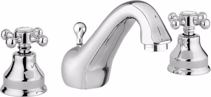 Beitz & Walz AqvaRetro I Lavabo doppio cromato