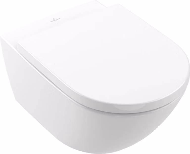 Villeroy & Boch Subway 3.0 WC à fond creux Combi-Pack, ovale, suspendu, TwistFlush, 370x560x360mm, 4670TSR1, 4670TSR1