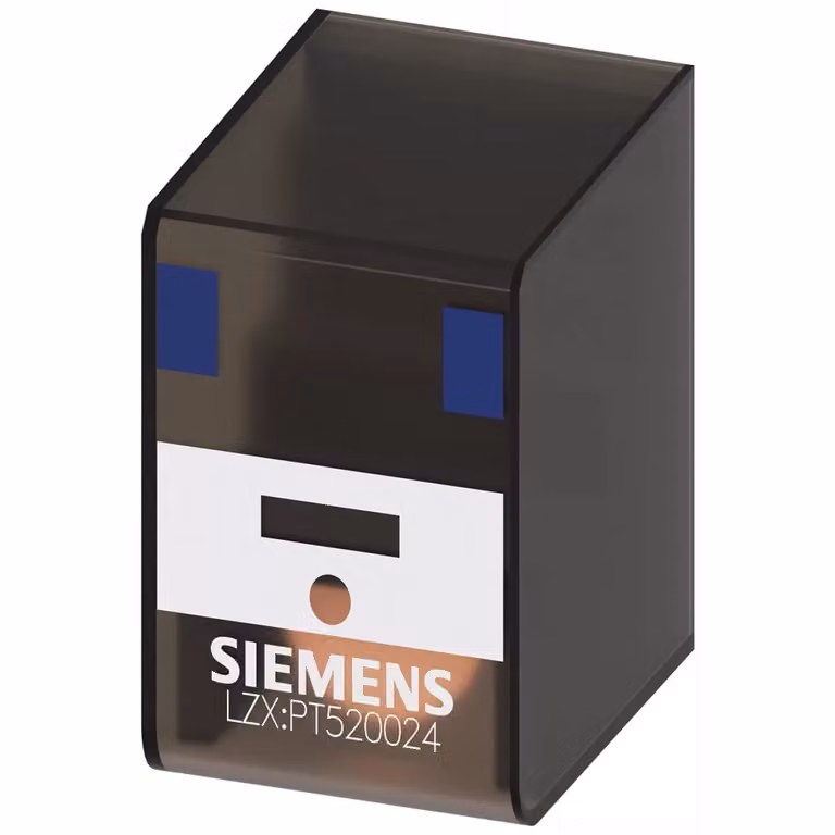 Relè a innesto 24 V CC 4 W - Relè di commutazione CA 0 V CC 24 V LZX:PT520024