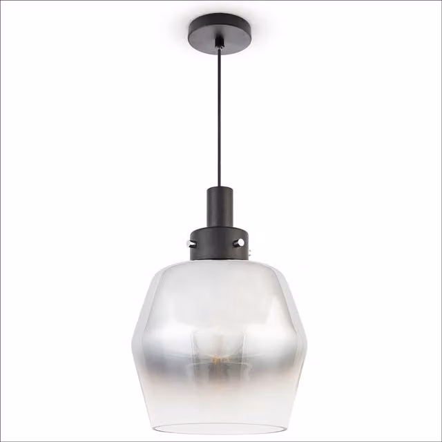 Lampada a sospensione Diam nero