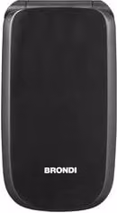 Cellulare 2G GPRS Brondi RAPTOR in metallo nero