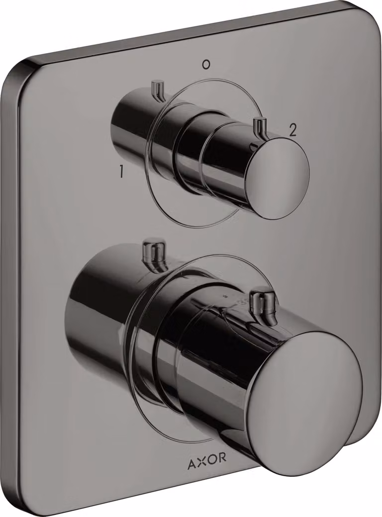 hansgrohe AXOR Citterio M thermostat encastré avec vanne d'arrêt/changeur, 34725330, 34725330