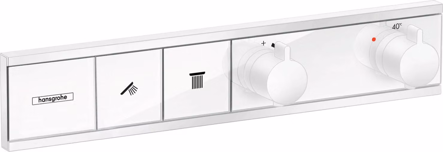 Thermostat RainSelect de la taille d'une main, dissimulé pour 2 consommateurs, 15380700, 15380700