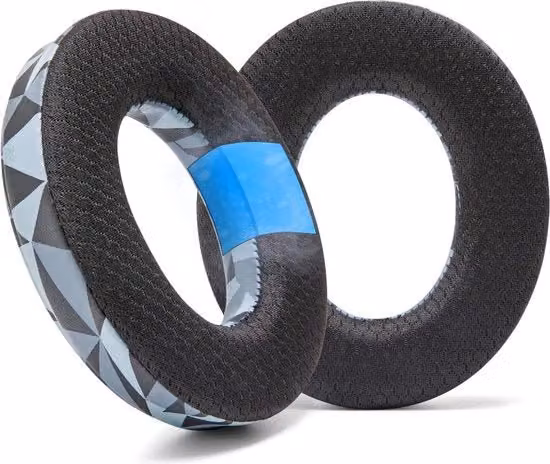 Cuscinetti di ricambio per cuffie wireless over-ear Sennheiser Momentum 4, migliorano il comfort e l'isolamento acustico, colore Geo Grey