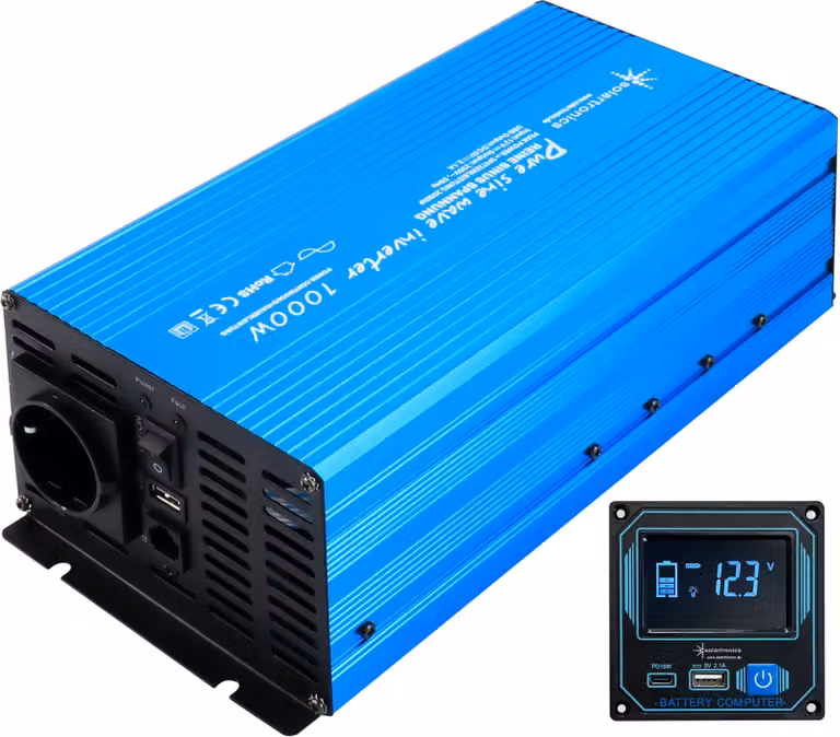 Trasformatore di alimentazione da 1000 Watt - Ingresso: 24 Volt DC, Uscita: 230 Volt AC