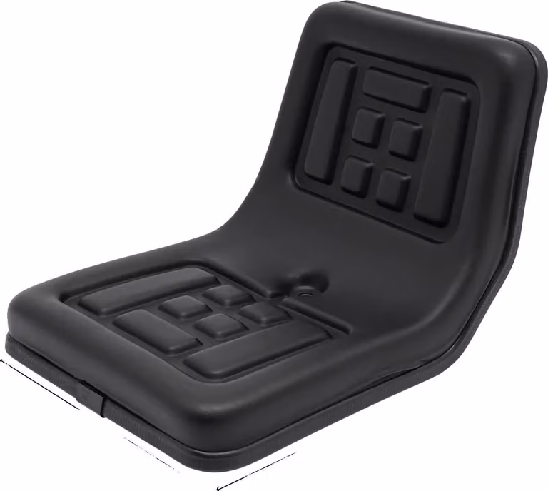 Sedile di ricambio, design ergonomico, compatibilità con diversi veicoli, colore nero