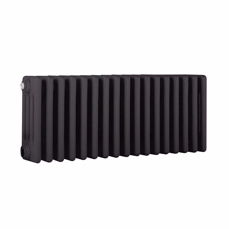 Radiatore Orizzontale a Colonne (4 Colonne) 300mm x 785mm - Grigio (Carbon Grigio) - Regent
