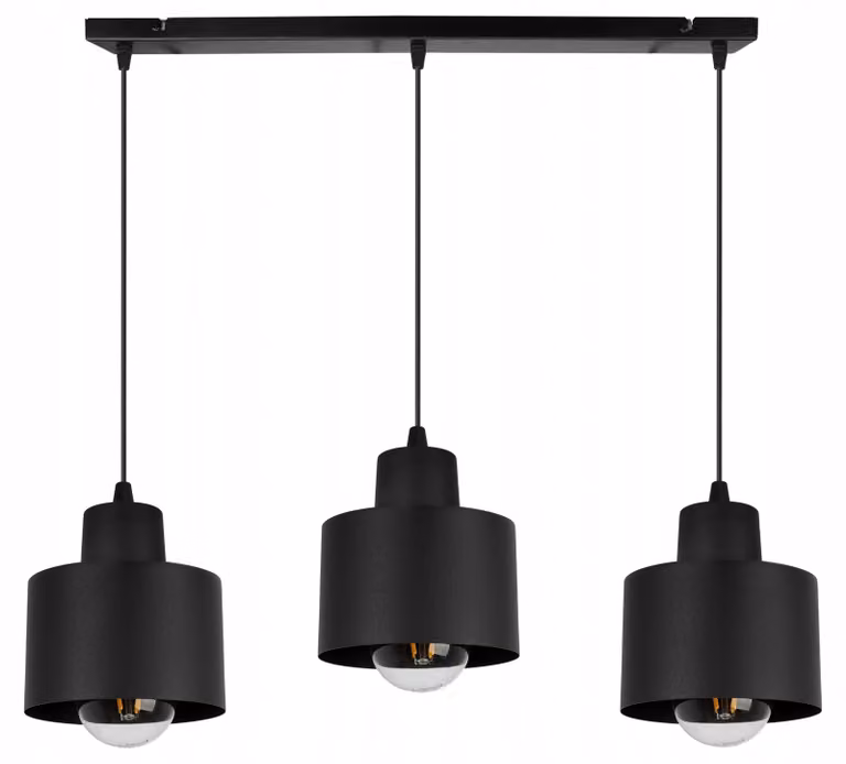 Moderna Lampada A Sospensione Lampada A Led Nera