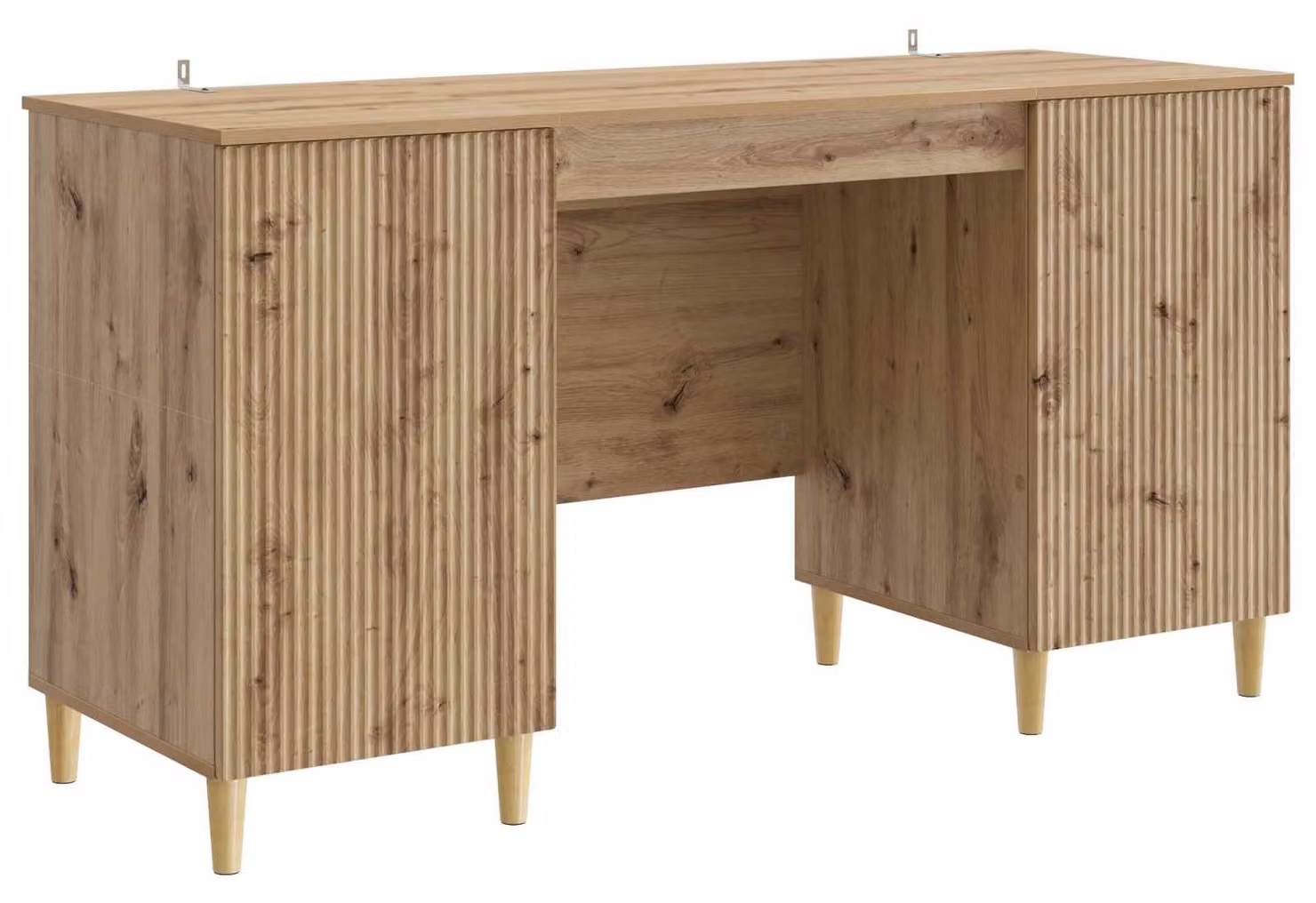Scrivania con lo scaffale Rovere Artigianale 142,5 x 50 x 75 cm