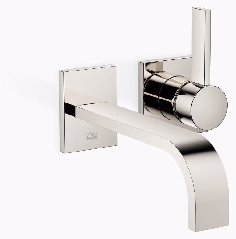 Dornbracht MEM Mitigeur monocommandé mural pour lavabos sans vidage, saillie 207mm, 36861782-08, 36861782-08