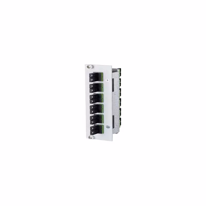 Metz Connect OpDAT REGpro Front 3U, 7TE 6xE2000-D APC OS2 (Vetroceramica) 15024A5C06-E