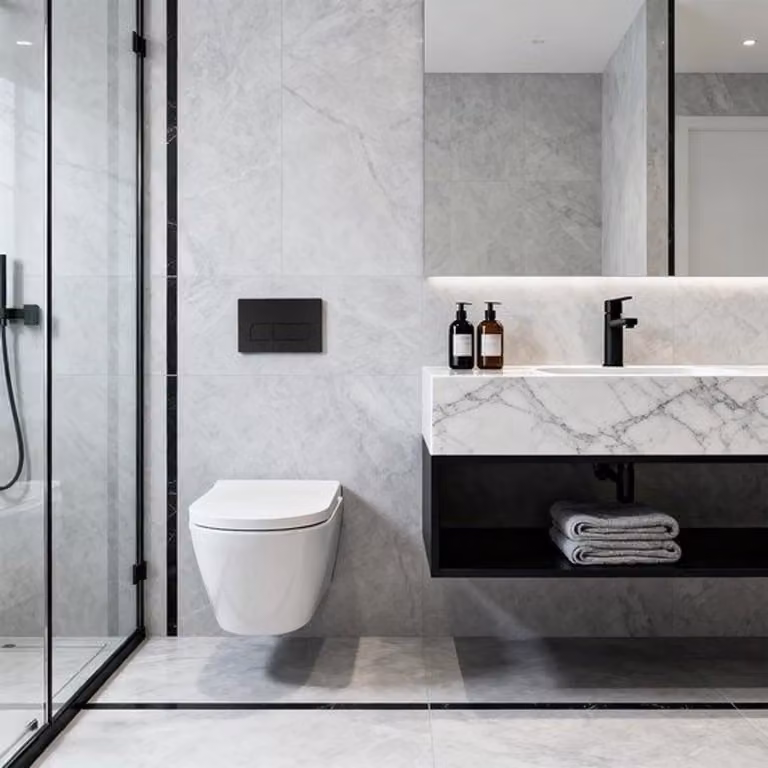 Kit di fissaggio per vaso WC, pulsante per WC e lavabo, ricambi, compatibile con Geberit Sigma UP300 & 320, colore nero, resistente e facile da installare