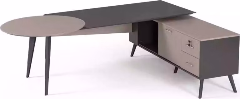 Büromöbel Eckschreibtisch Modern Luxus Tisch Designer Arbeitszimmer Tische