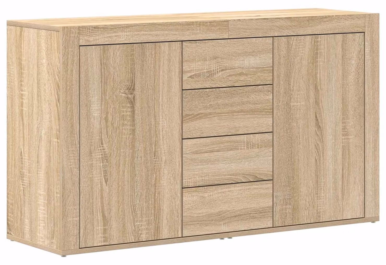 Credenza Rovere Sonoma 120 x 36 x 69 cm Legno multistrato
