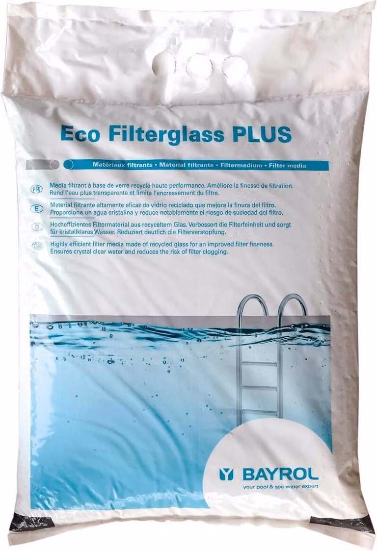 Eco Filterglass PLUS, grado 1, 0,3 - 1,0 mm, sacco da 25 kg