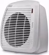 Termoventilatore Verticale DeLonghi Young Hvy1020 Bianco 2000W