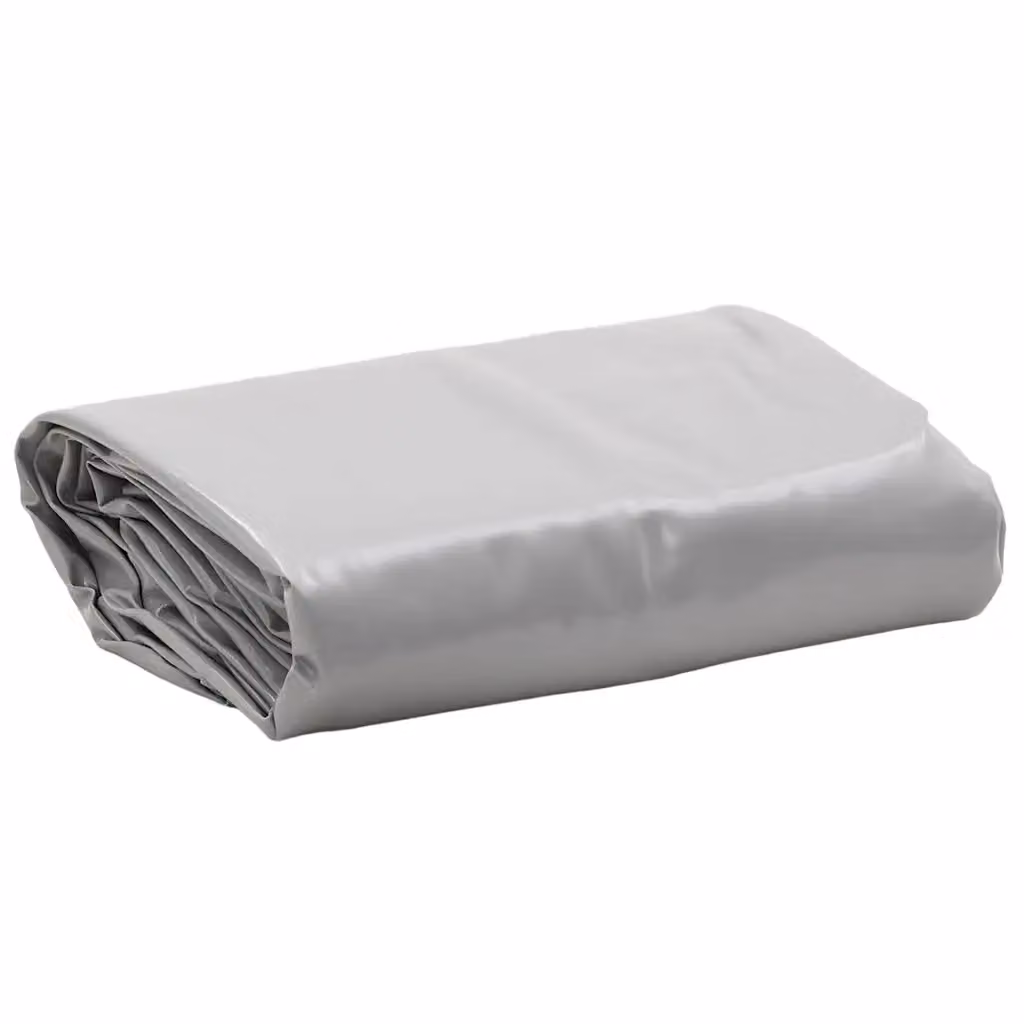 Telone in PVC grigio vidaXL 1 x 2,5 m