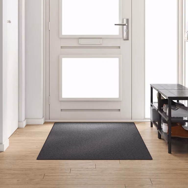 Runner in moquette vidaXL Grigio Antracite, L 100 cm x P 250 cm, 100% Polipropilene, antiscivolo e lavabile