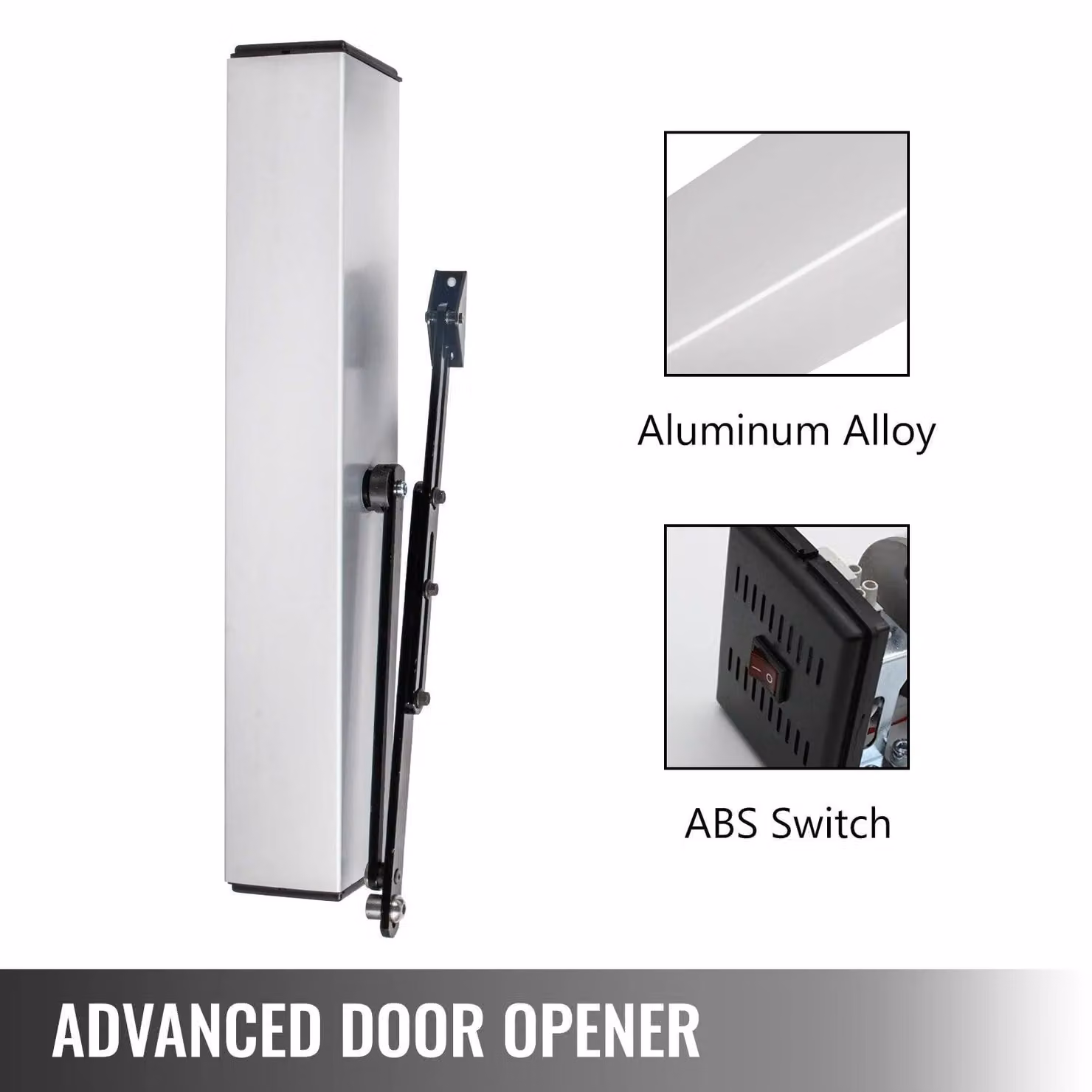 Apertotrasciana automatica - Sbloccaforte elettrico - Sistema per porte a battente - Angolo di apertura fino a 120° - 50W