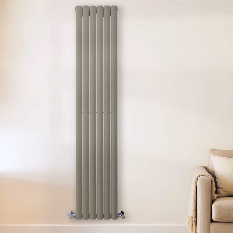 Radiatore di Design Verticale Verde (Sage Leaf Verde) - 1780mm x 236mm - Pannello Doppio - Revive