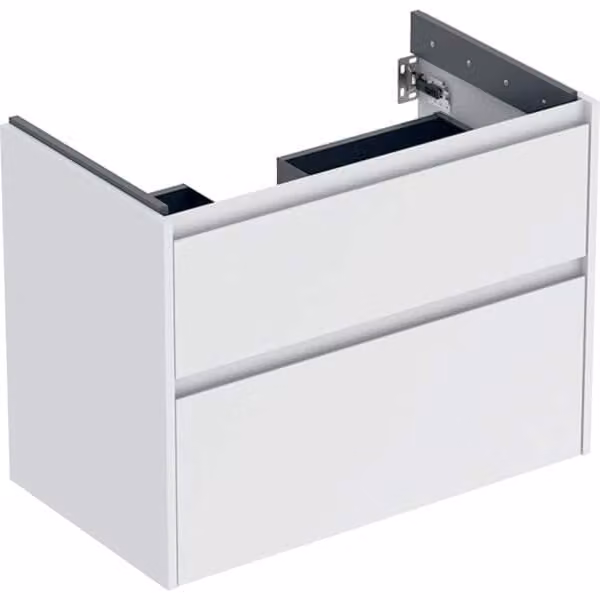 Geberit Renova Plan armoire sous lavabo, avec deux tiroirs, 79,4x60,6x44,6cm, 504.030.00.1, 504.030.00.1