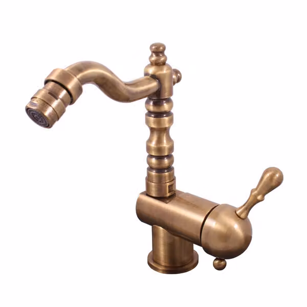 Slezák-RAV Miscelatore per bidet LABE - OLD BRASS L408/9SM Colore: old brass, Dimensioni: 3/8''