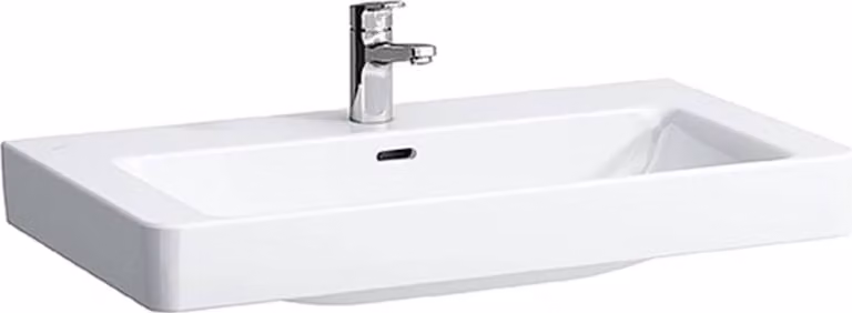 LAUFEN PRO S lavabo, 1 trou pour robinet, avec trop-plein, 850x460mm, H8139654001041, H8139654001041