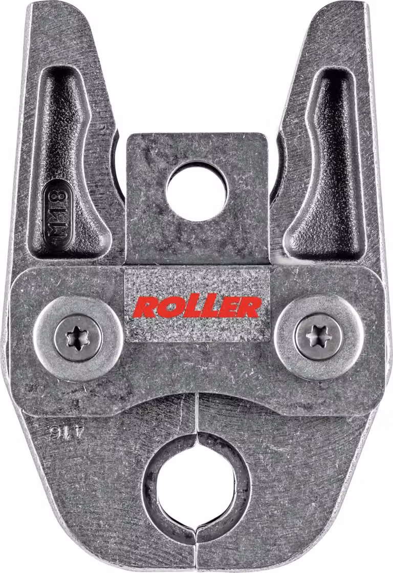 Pinze per pressatura ROLLER'S adatte al sistema Geberit Mapress con contorno di pressatura M 18