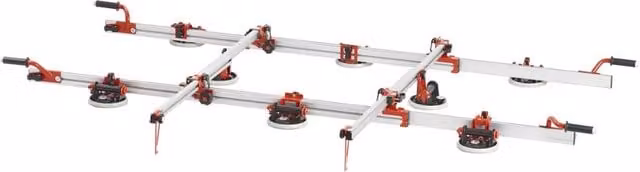 Traversa Easy-move MKIV Raimondi da 320 cm con 8 ventose a vuoto e pompa RV175 in alluminio