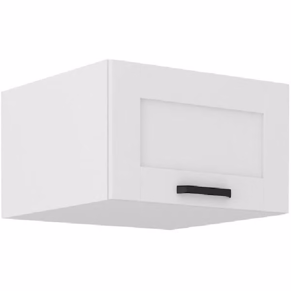 Mobile alto profondo con ante a battente LAILI - larghezza 60 cm, bianco