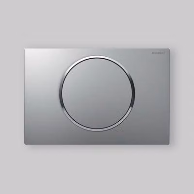 Placca Di Comando "Sigma 10" Bianco Opaco/Cromato/Bianco Opaco*