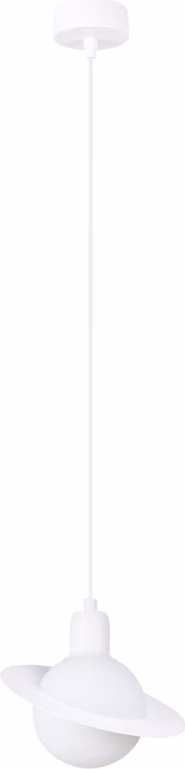 Lampada a sospensione TITANO bianca 1xG9x8W in metallo, dimensioni: 125x20x20 cm, IP20, Pure Lume