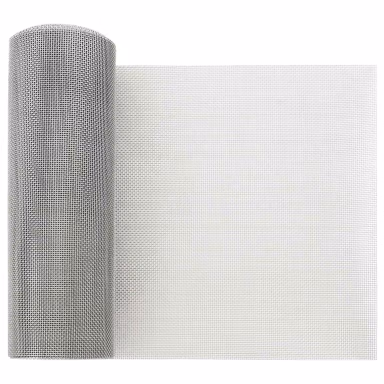 Rete per schermatura vidaXL in acciaio inossidabile Argento, 20 x 2000 cm, 20 Mesh