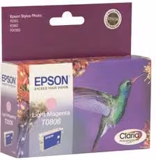 Cartuccia per stampante Epson Serie Colibrì Magenta chiaro C13T080640