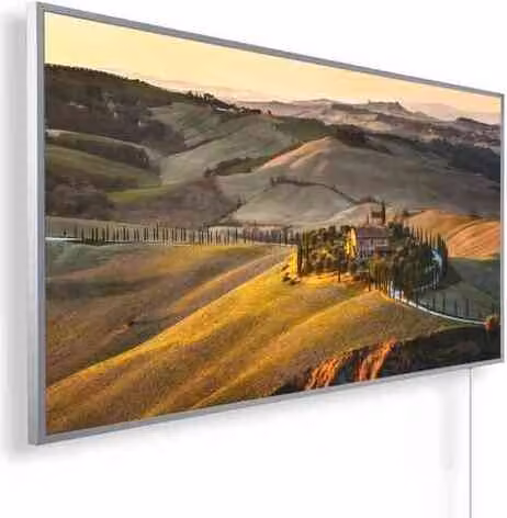 Riscaldatore a infrarossi KÖNIGHAUS Panorama 1200 W - Vista Toscana con termostato intelligente e app