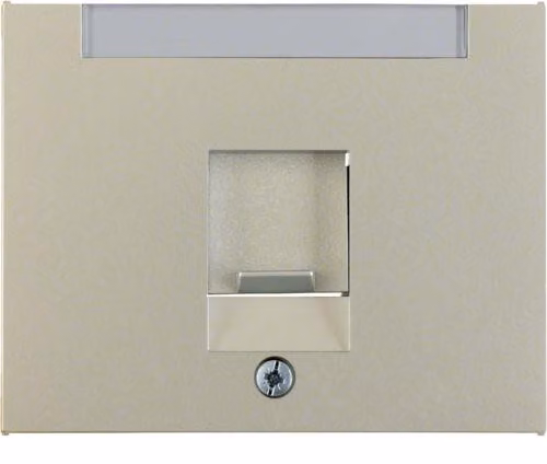 Elemento centrale Berker con coperchio antipolvere e campo di etichettatura K.5 - 11707004